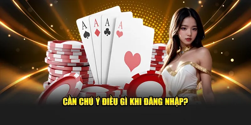 Hội viên cần chú ý điều gì khi đăng nhập?