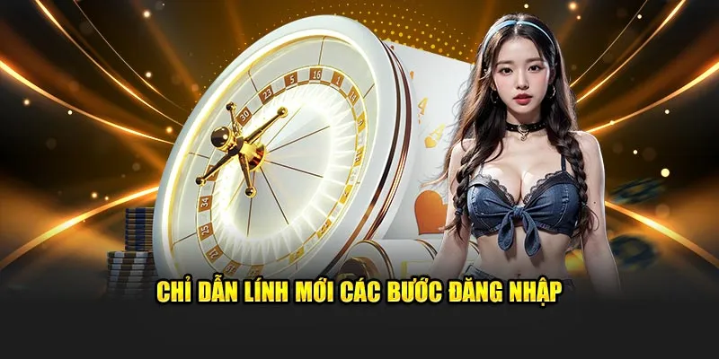 Chỉ dẫn lính mới các bước đăng nhập