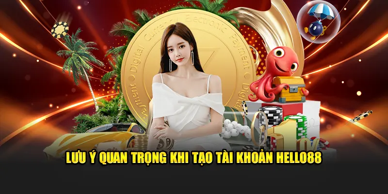 Tạo tài khoản Hello88 cùng những lưu ý