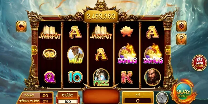 Tây Du Ký nổ hũ - Huyền thoại Jackpot